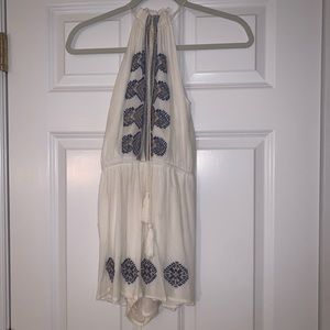 Raga white romper